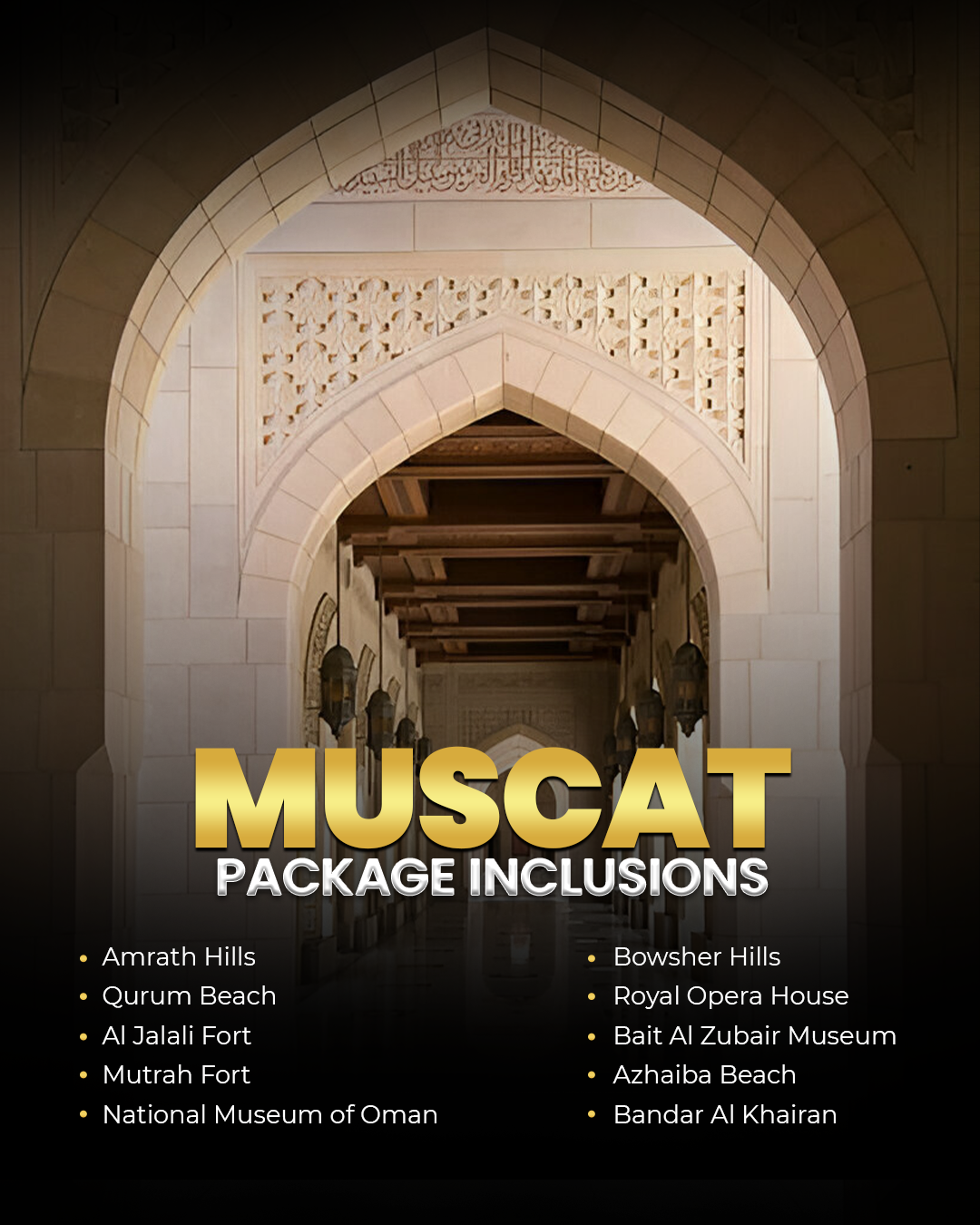 Muscat Tour Package